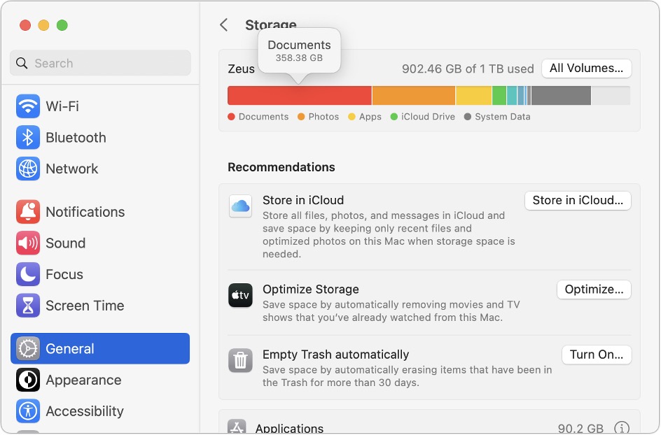 Learn how to use Apple’s built-in storage management capabilities—perhaps supplemented with a third-party utility—to find and delete gigabytes of unnecessary files. | CreativeTechs.com