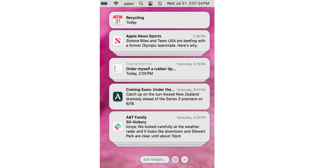 Missed an Alert? Check Notification Center | CreativeTechs.com